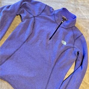 The North Face quarter Fleece Pullover XS